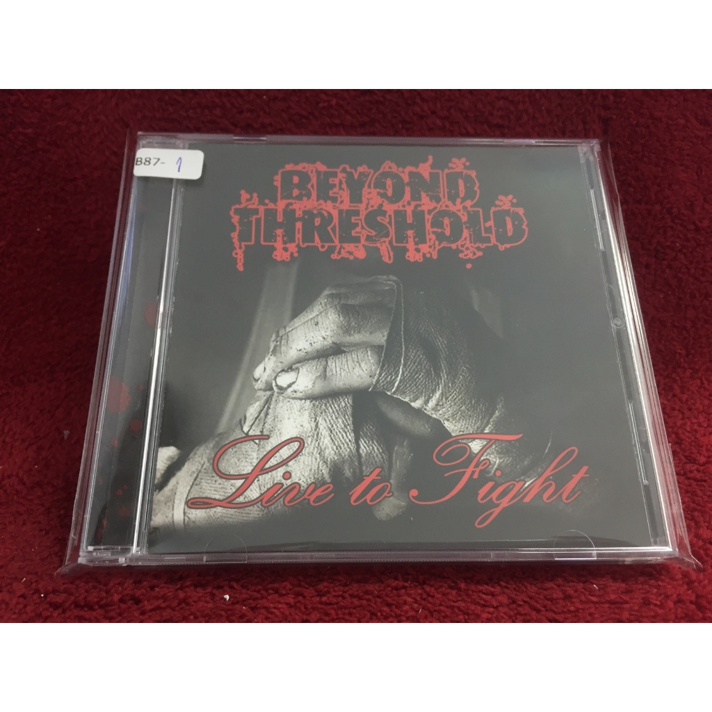 CD  Live to Fight by Beyond Threshold สภาพตามปก B87-1
