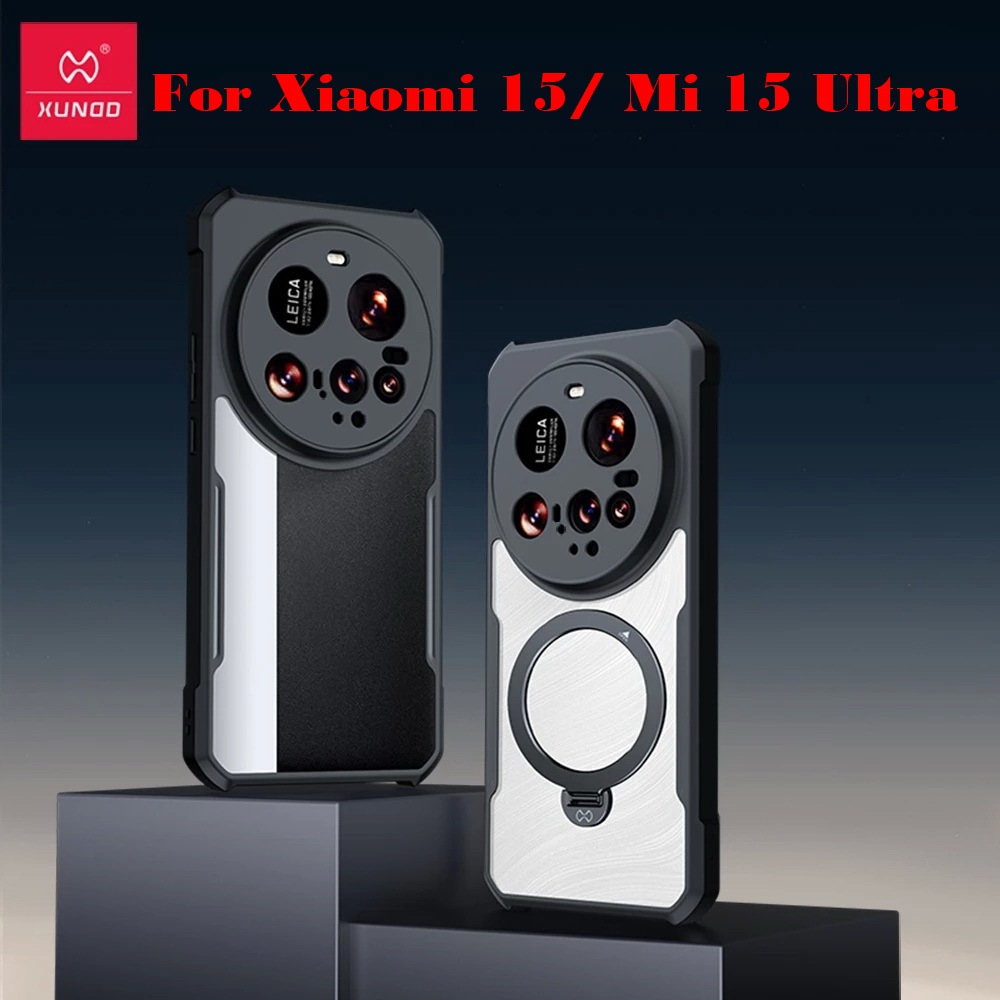 ส่งไทย XUNDD เคส สำหรับ Xiaomi 15/Xiaomi 15 Ultra/Mi 15/Mi 15 Ultra เคสกันกระแทก ขอบยางTPU หลังใส