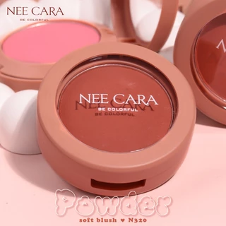 NEE CARA | N320 นีคาร่า บลัชออน ปัดแก้ม เนื้อฝุ่น POWDER SOFT BLUSH