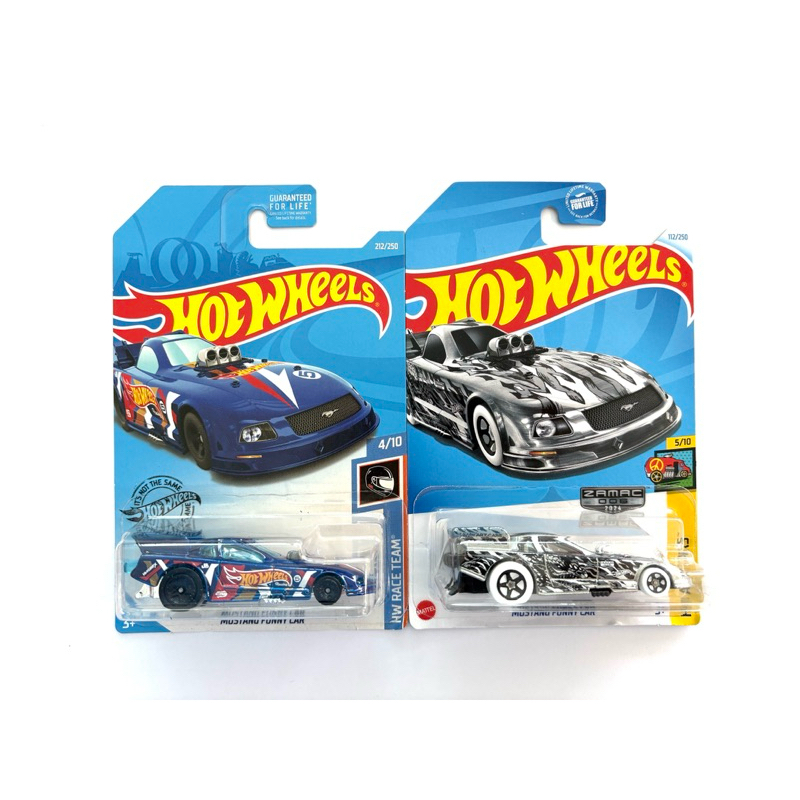 Hot Wheels | MUSTANG FUNNY CAR ~ สีพิเศษ Zamac✨ | 🇺🇸เป็นสินค้าที่ขายในห้าง Walmart ที่อเมริกา✈️ | 📦ส