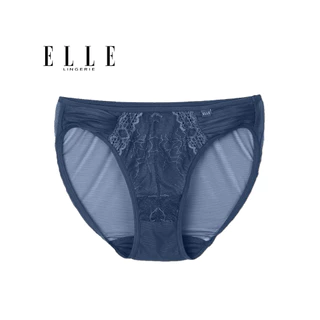 ELLE Lingerie BIKINI LOWRISE PANTY กางเกงในรูปแบบ Bikini แต่งพลีท - LU2758