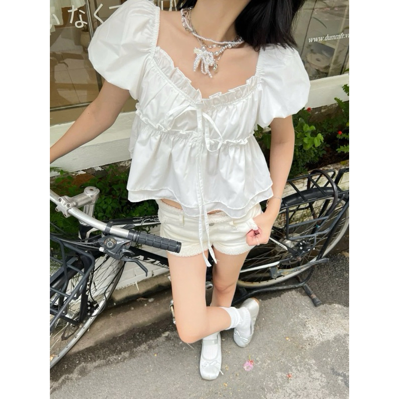 AREUM room Windy Skirt , Babydoll MAY Top สินค้าพรีออเดอร์ 7-16 วัน 🇻🇳