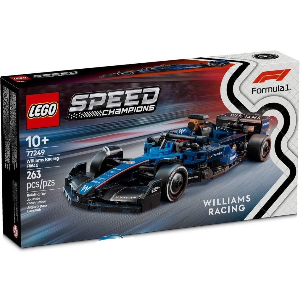 Lego Speed Champions 77249 Williams Racing FW46 F1® Race Car ของแท้💯