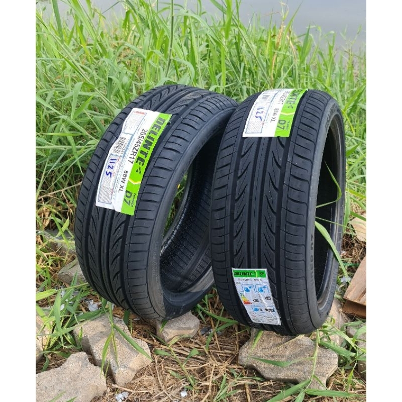 ยางรถยนต์205/45R17 ยี่ห้อDELINTE ยางใหม่ปี2026ผลิตประเทศไทยยางเกรด ดี คุณภาพดีสินค้ามีรับประกันคุณภา