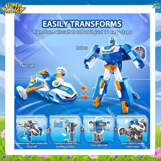 Super wings Mini World Aircraft Robot ซุปเปอร์วิงส์หุ่นยนต์แปลงร่าง รหัส SW760288 (กล่องเล็ก)