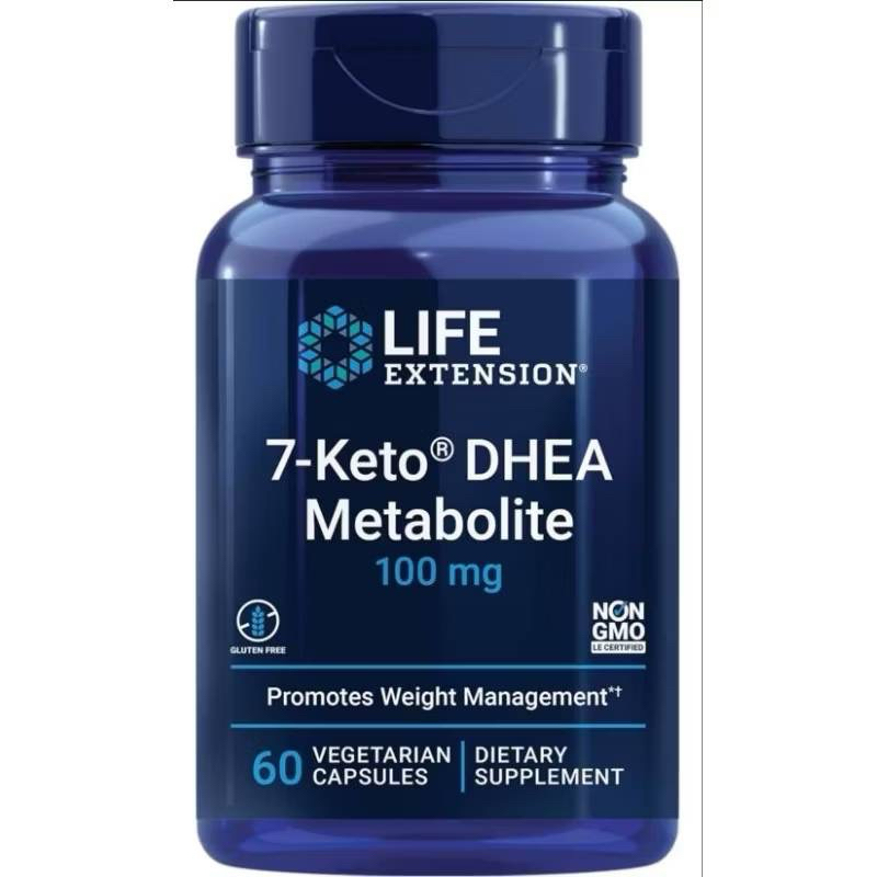 💥พร้อมส่ง💥Life Extension 7-Keto DHEA Metabolite 100 Mg,60 แคปซูล