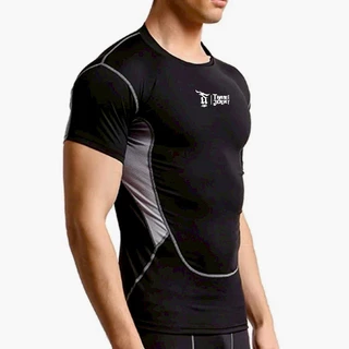 เสื้อรัดกล้ามเนื้อ PRO เสื้อรัดรูปแขนสั้นระบายอากาศ Z007