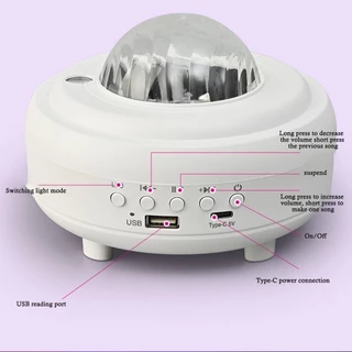 ✔[พร้อมส่ง]Sky Projector ไฟตกแต่งห้อง galaxy โปรเจคเตอร์ Starry Sky โปรเจคเตอร์ star projector โคมไฟห้องนอนเด็ก 899LED