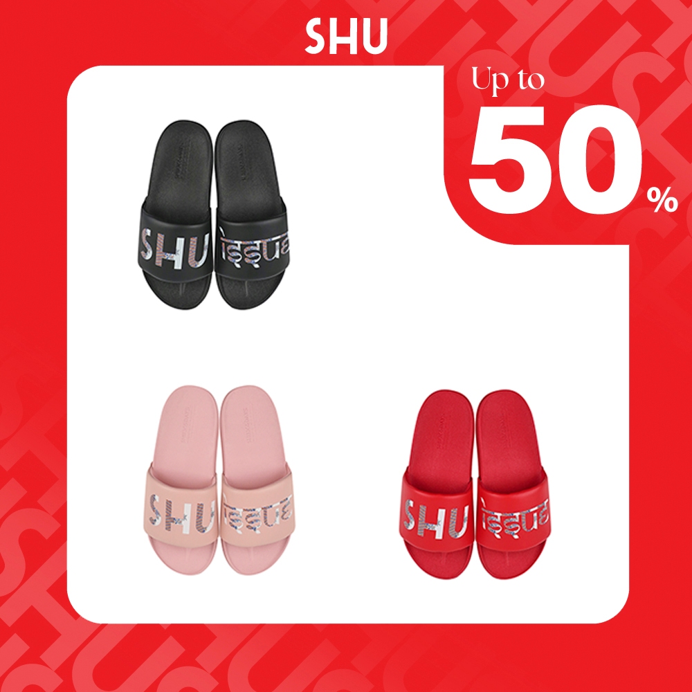 SHU X ISSUE LIGHTCUSHION EASY SLIDE SANDALS