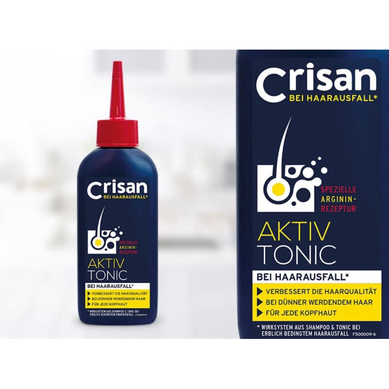 โทนิค เพิ่มผมหนา จากเยอรมัน Crisan BEI HAARAUSFALL* -- AKTIV TONIC 150ml