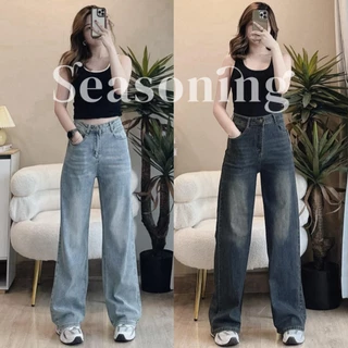 [ใช้โค้ดส่วนลดได้]*ยาว 37-38" * Seasoning รุ่น OG มีไซส์ S-7XL ( ผ้ายืด ) ขากระบอกใหญ่