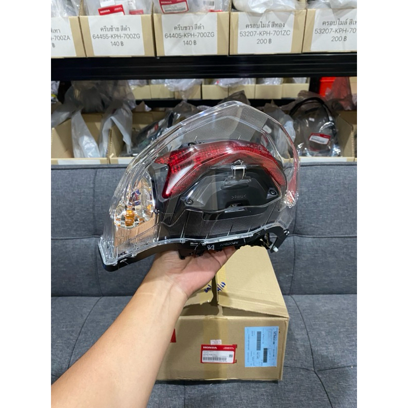 ไฟท้ายเวฟ125i led ตัวใหม่ปี2023-2025 แท้เบิกศูนย์ *33700-K3F-T41*