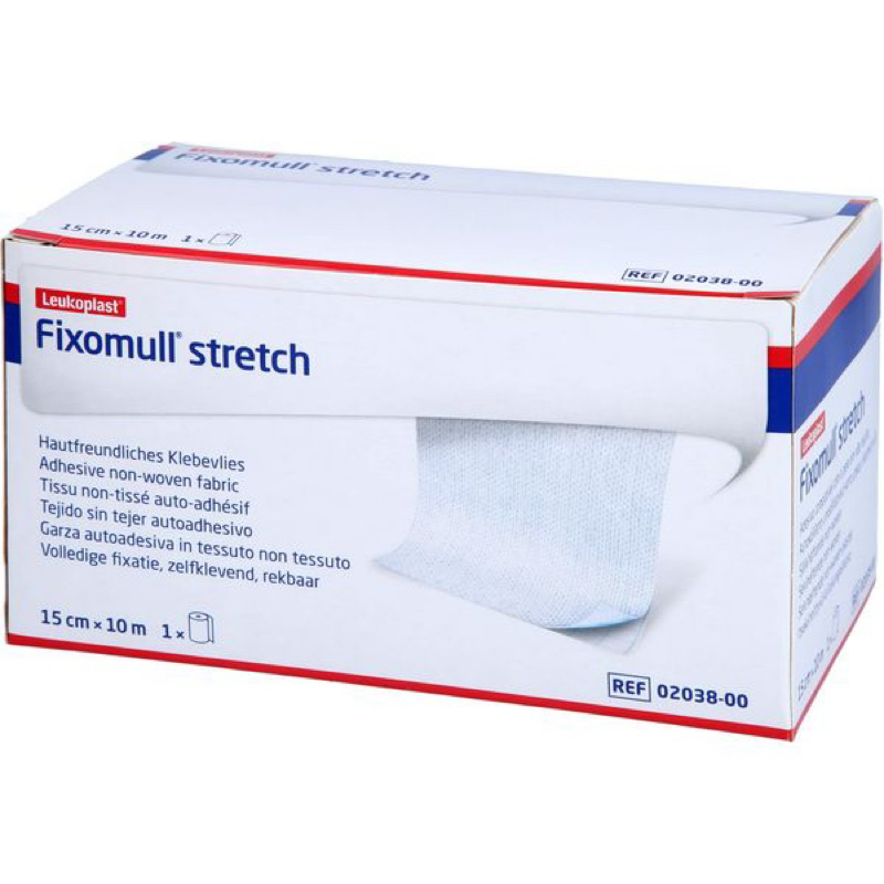 FIXOMULL STRETCH ฟิกซ์โซมูล 15cmX10m (ขนาด 6 นิ้ว )แบบแผลกว้าง
