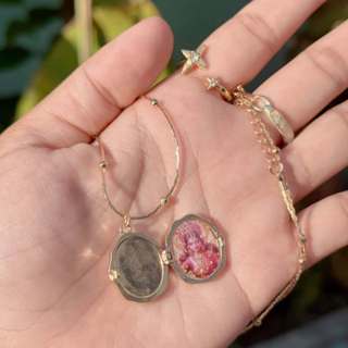 สร้อย ล็อกเก็ต พระแม่ลักษมี เสริมมวลสารทองจินดา เสริมทุกทาง …