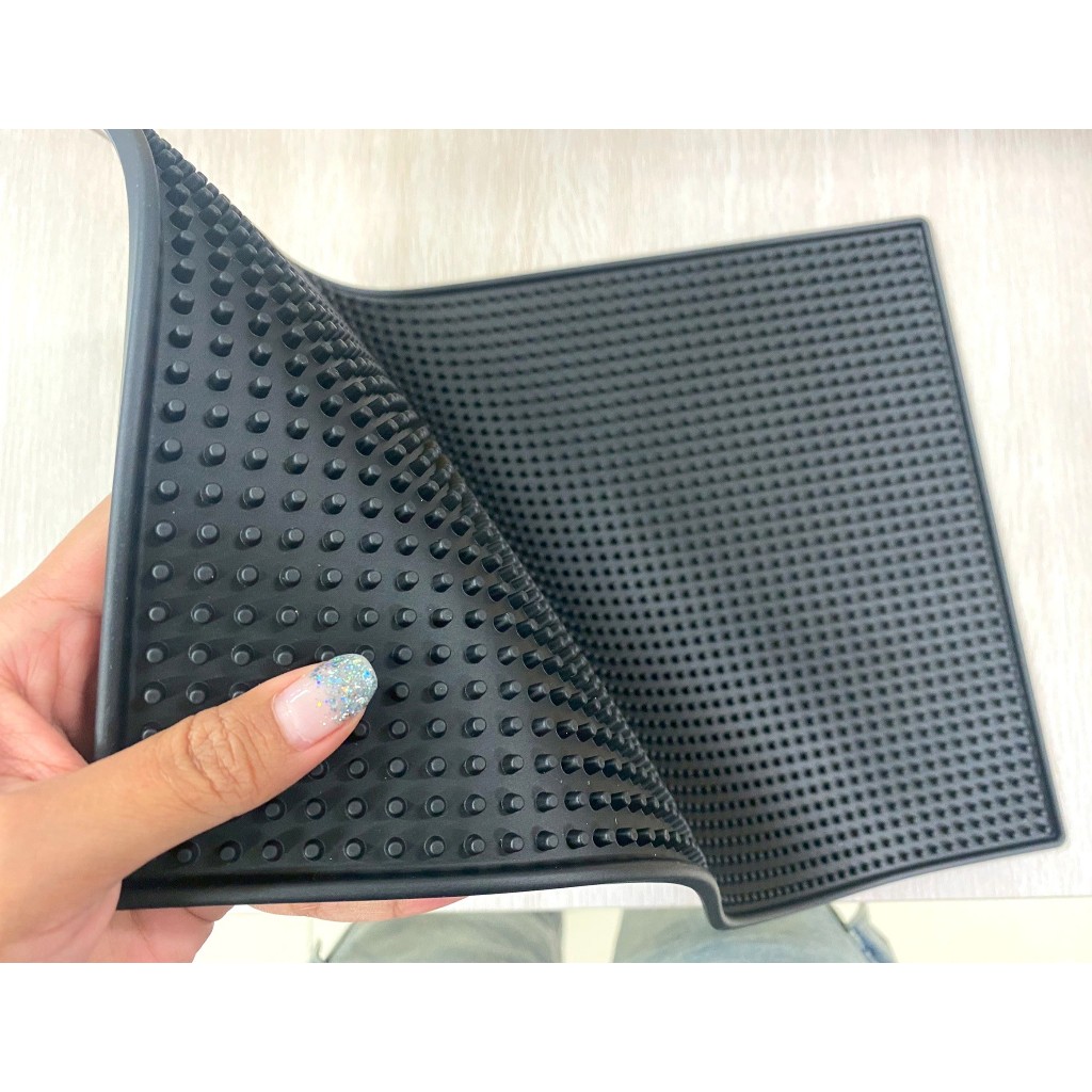 แผ่นรองบาร์ แผ่นยางกันลื่น แผ่นยางรองชงกาแฟ แผ่นรองเคาเตอร์บาร์ บาร์แมท แผ่นรองแก้วน้ํา Bar Mat - รูปที่ 4