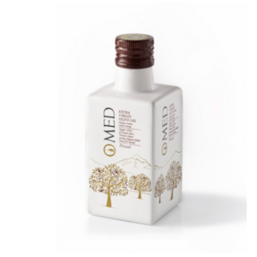 โอเมด น้ำมันมะกอกเอ็กซ์ตร้าเวอร์จิน พิคูอัล จากสเปน 250มล.- Picual Extra Virgin Olive Oil from spain 250ml OMED brand