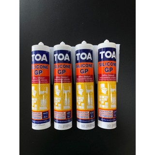 ทีโอเอ ซิลิโคน ซีลแลนท์ (จีพี) (TOA SILICONE SEALANT (GP) ยืดหยุ่นได้ดี