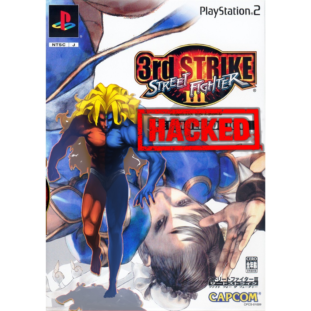 PlayStation2. - STREET FIGHTER III : 3rd Strike. Hacked!!! // ปลดล็อค BOSS.