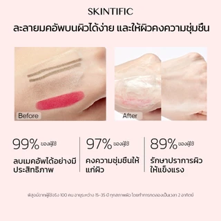 SKINTIFIC 3-In-1 Purifying Barrier Ice Cream Cleansing Balm 40g คลีนซิ่งบาล์ม เนื้อเนียนนุ่ม ล้างเครื่องสำอางกันน้ำ