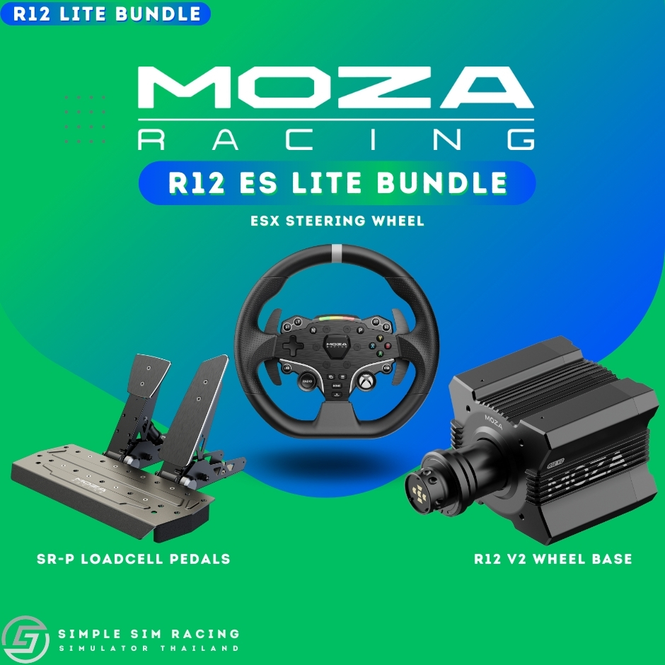 พร้อมส่ง MOZA R12 LITE BUNDLE (ประกันศูนย์ไทย 1 ปี)