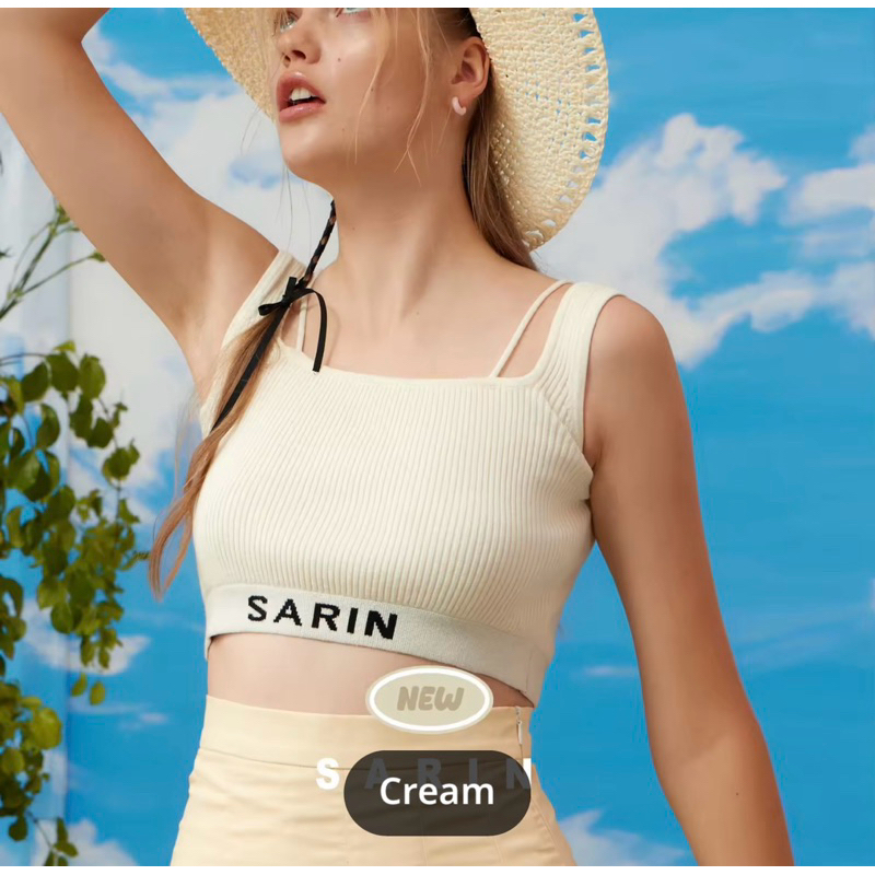 Sarin RIN cropped knitwear