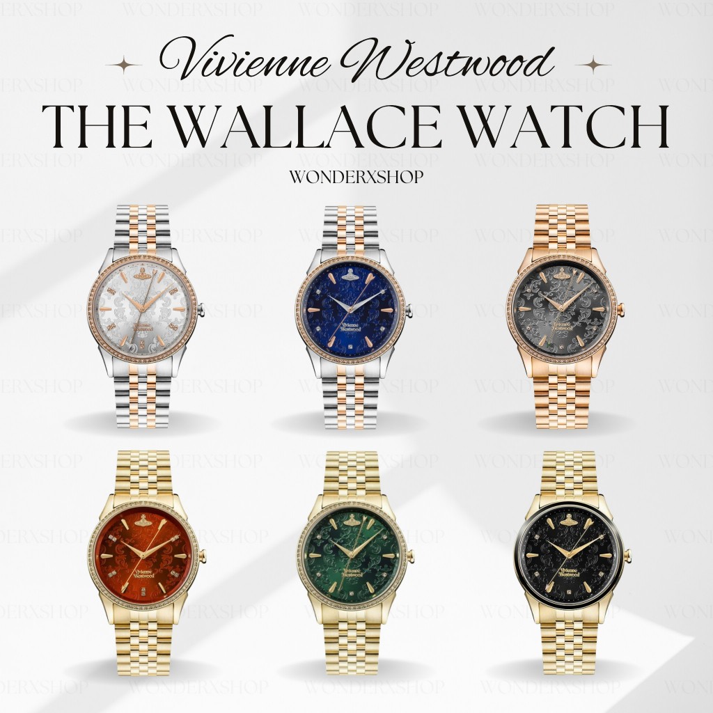 พร้อมส่ง‼️New💎Vivienne Westwood Wallace 38mm Watch Watch 38MM.⚡️ของแท้💯ผ่อน0%10เดือน