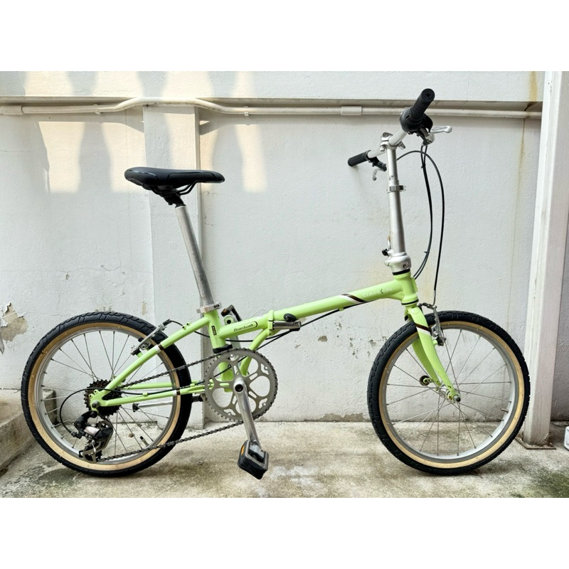 รถพับ Dahon Boardwalk D7 20" สีเขียวมินต์ สภาพสวย รถเซอร์วิตแล้วพร้อมปั่น ยางใหม่