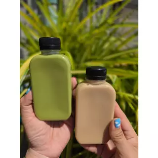 ขวดพลาสติก PETทรงแบนมน 200ml ป.30(1แพ็ค150ใบ)**1ออเดอร์ไม่เกิน2แพ็ค**