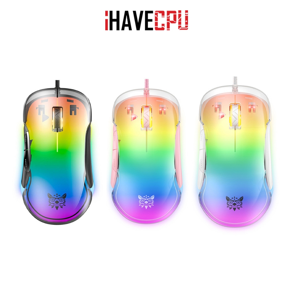 iHAVECPU MOUSE (เมาส์) ONIKUMA CW925 RGB GAMING