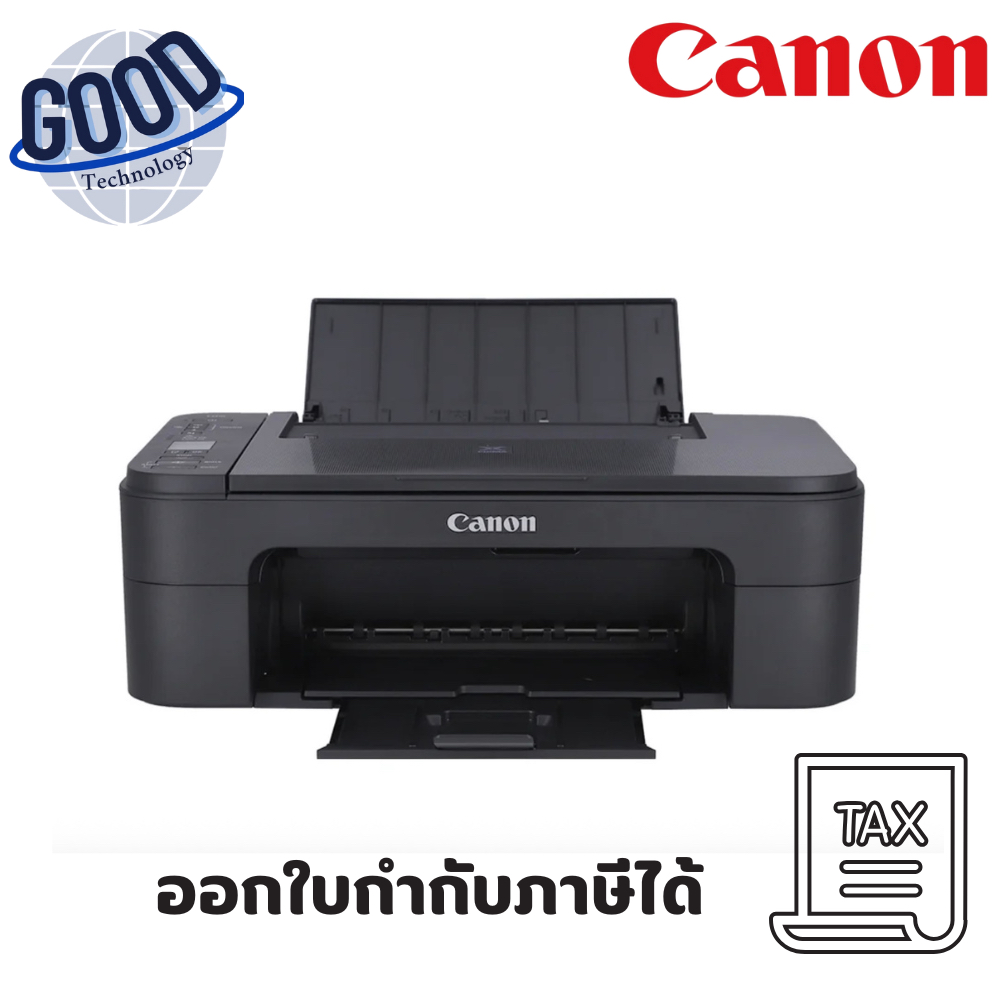 เครื่องปริ้นเตอร์   CANON PIXMA  ( รุ่น E3370 )  สีดำ
