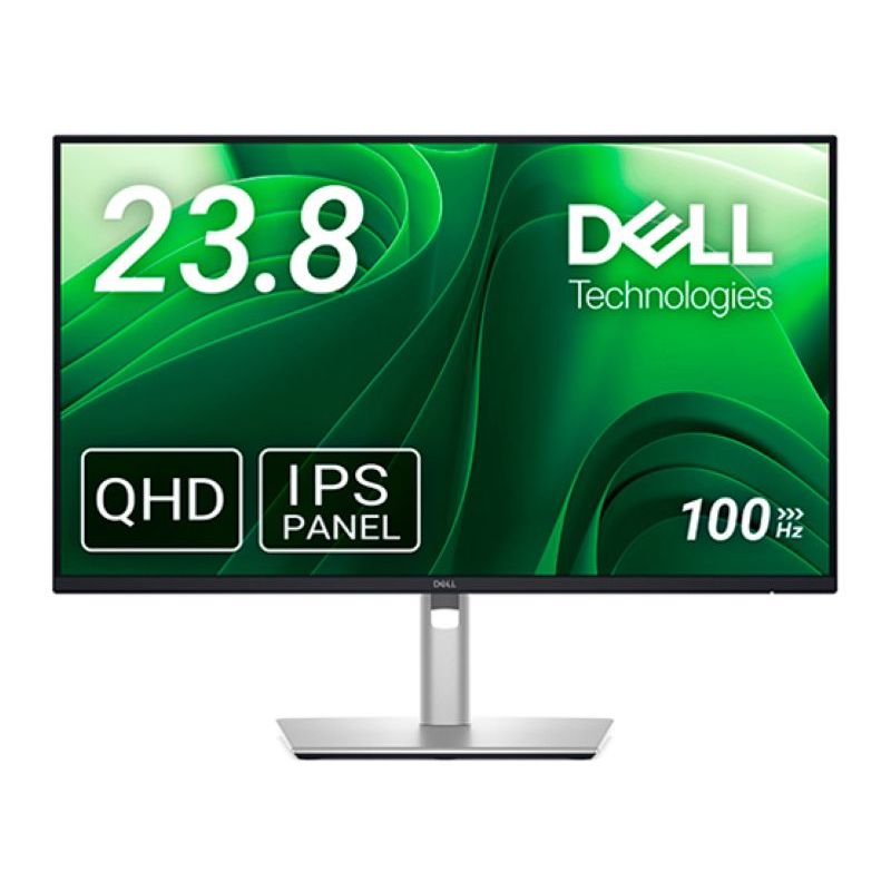 Dell Pro 24 Plus QHD Monitor P2425D 24" 2560x1440 IPS 100Hz, HDMI, DisplayPort - 3 Yrs Warranty