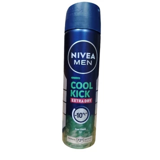 นีเวีย สเปรย์ Nivea Deo Men Spray 150 ml 1กระป๋อง Anti-Perspirant นีเวีย ดีโอ เมน ลดเหงื่อ ระงับกลิ่นกาย ผู้ชาย