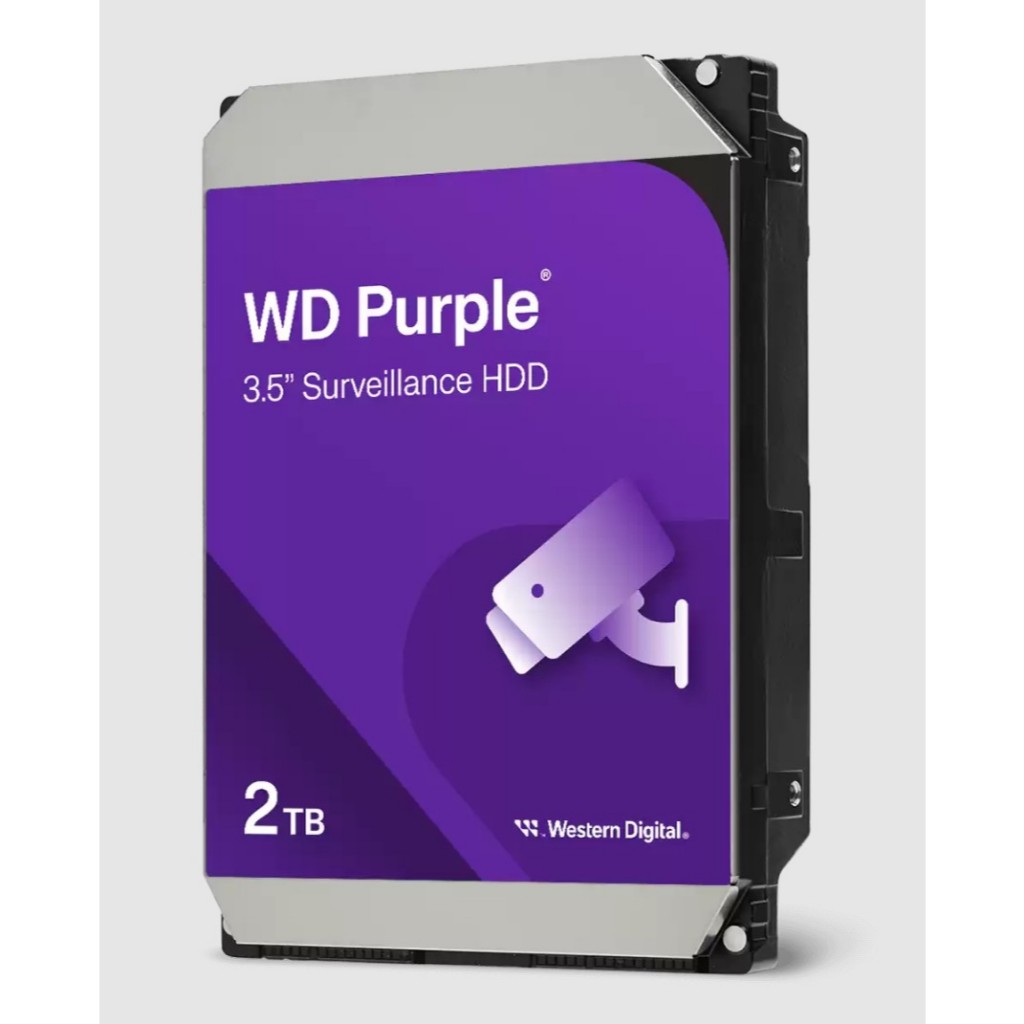 WD PURPLE 2TB 64MB WD23PURZ HDD