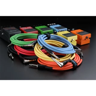 BOSS BIC-10A BK / OR / YL / GN / RD / BU สายแจ็คสี 3 เมตร 3m. สำหรับเครื่องดนตรี สินค้าจากตัวแทนในประเทศไทย