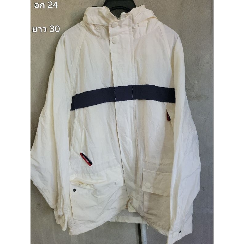 เสื้อมือสอง.nautica[jacket hood ]