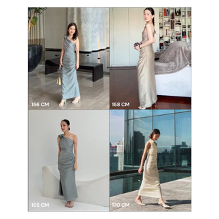 Tangerines - Calla lily one shoulder dress ชุดเดรส ออกงาน
