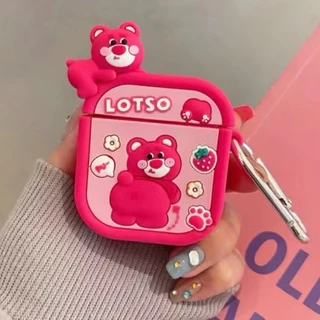 หูฟังบลูทูธไร้สาย i12 พร้อมเคสซิลิโคนลายน่ารักมาก มีไมโครโฟน Bluetooth 5.3 แบบพกพา พร้อมจัดส่ง