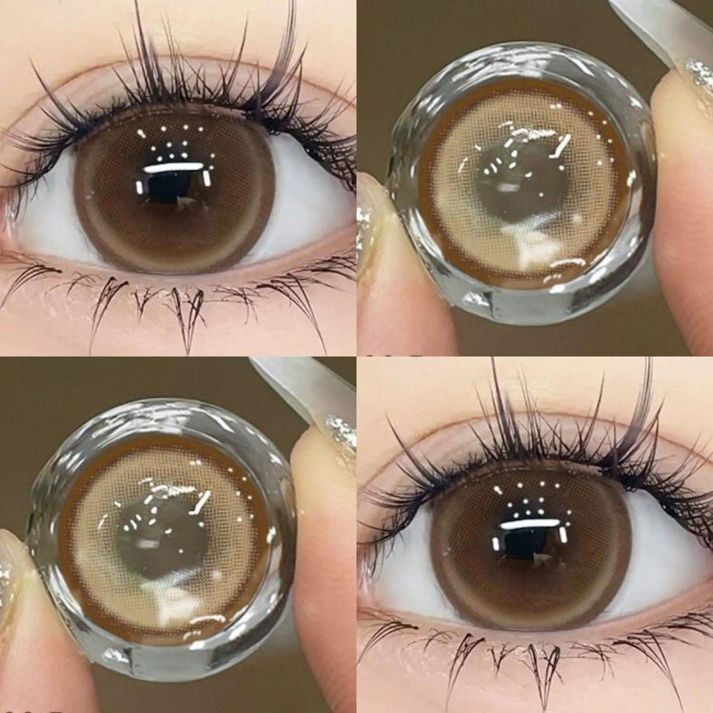 【ซื้อครบ฿70 แถมชุดตลับ💕】Midroo 0°~-600° ค่าสายตาสั้น Mirage Lens คอนแทคเลนส์ค่าสายตาสั้นสีธรรมชาติ-14.5mm - รูปที่ 5