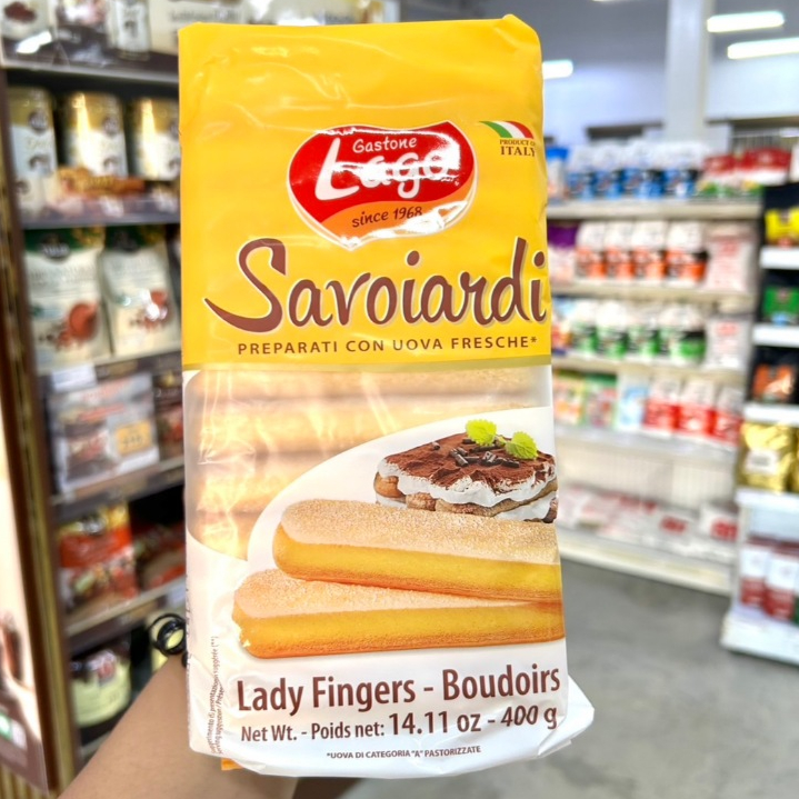 Lady Finger ตรา LAGO 400g. / 200g. ลาโก้ เลดี้ฟิงเกอร์ สำหรับทิรามิสุ