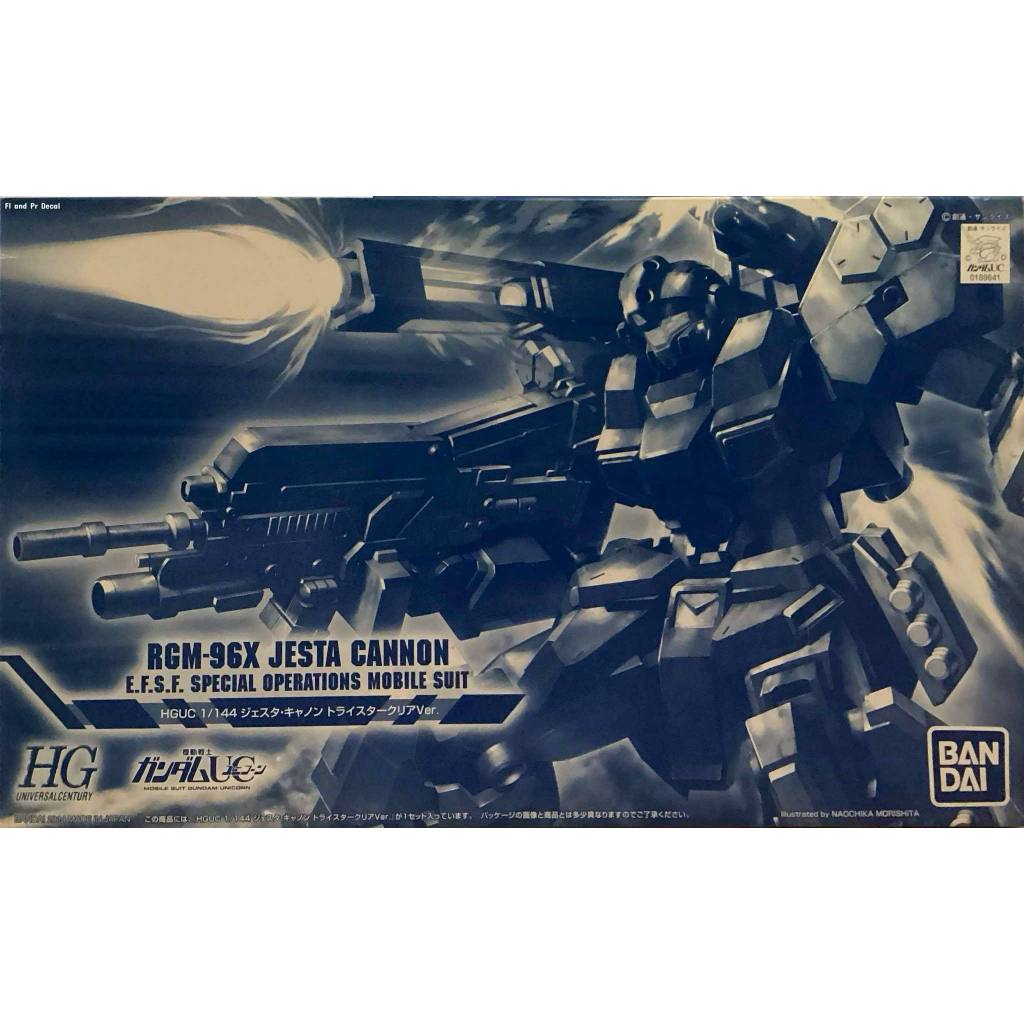 Hg 1/144 RGM-96X Jesta Cannon [Tristar Clear Ver.]