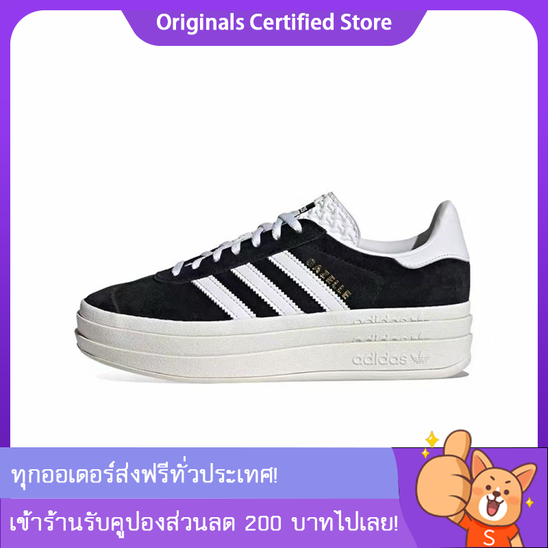 ของแท้ 100% adidas originals GAZELLE BOLD รองเท้ากีฬา adidas รองเท้า HQ6912