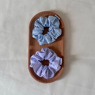 scrunchies stripes | ยางรัดผมลายทาง by the.smallstuff