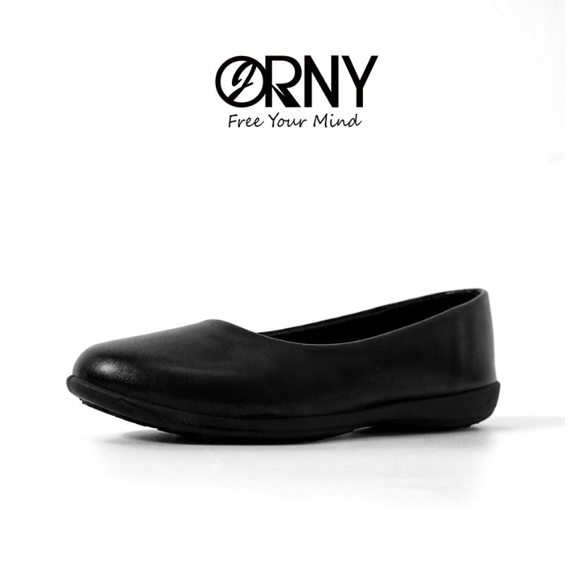 มาเพิ่มแล้ว | มีไซส์ 42 ✨ ORNY(ออร์นี่) ® รองเท้าคัทชูนักศึกษา คัชชูส้นเตี้ย 1150