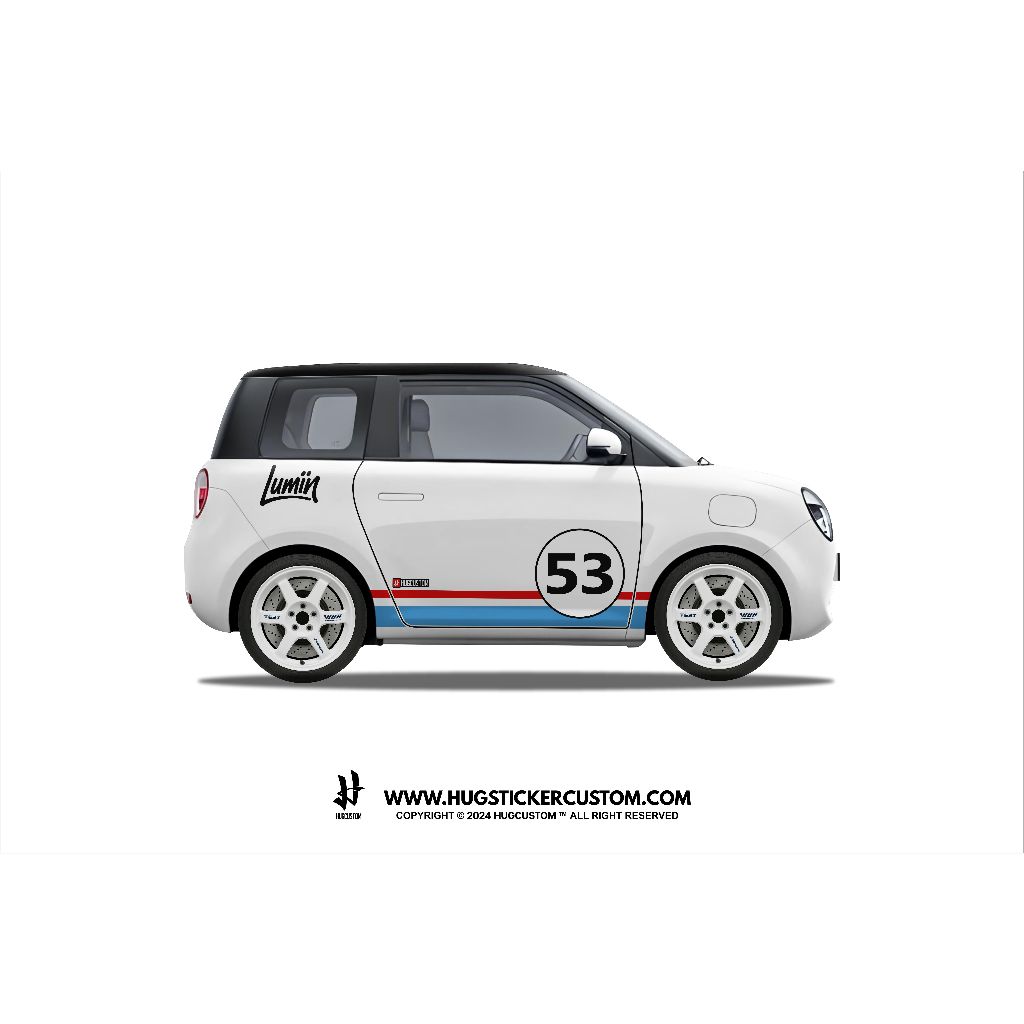 Hugsticker Changan Lumin สติ๊กเกอร์ติดรถ สติ๊กเกอร์รถลูมิน Concept 4
