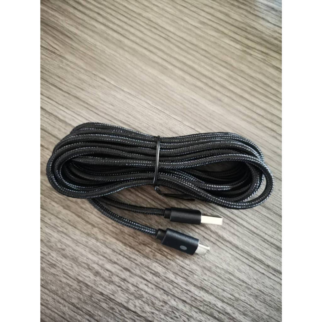 Playstation : สายชาร์จจอย USB Type C for PS5 Dualsense Wireless Controller / XB1 * สายยาว 3 เมตร *