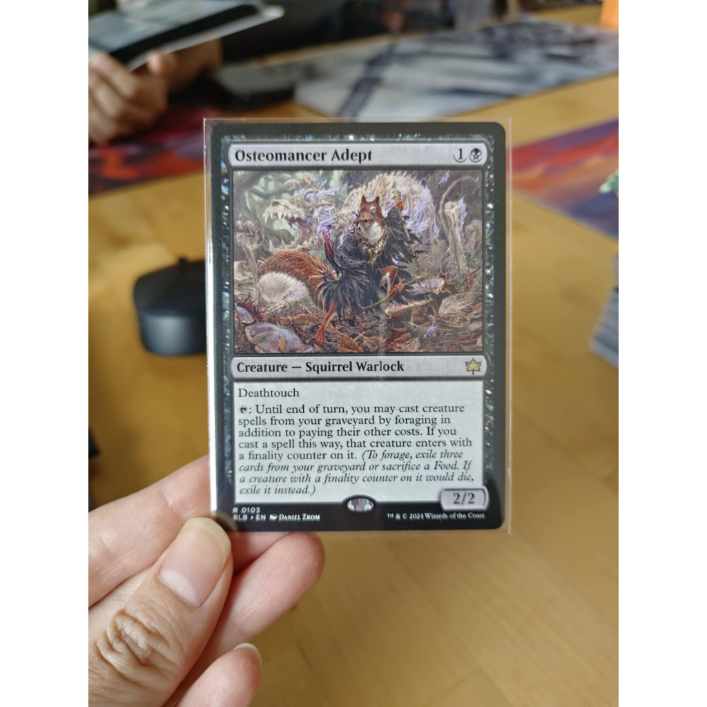 [MTG] Osteomancer Adept Bloomburrow [Rare]
