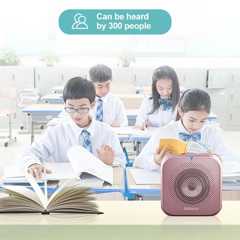 ไมค์ลำโพงพกพา ไมค์ช่วยสอน ไมค์ลอย ไมค์พกพา ลําโพงพกพา ลําโพงสอน พร้อม bluetooth โทรโข่ง ลำโพงช่วยสอน