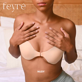 Feyré - (Upgrade) บราซิลิโคน ทรงกลม กาวติดเหนียวแน่นตลอดวัน ซิลิโคนหนา ปกปิดได้ 90%