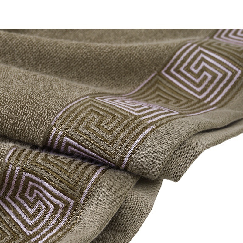 ผ้าเช็ดตัว ผืนใหญ่ Cotton100% 70*140cm ผ้าขนหนู ซับน้ำได้ดี ผ้าขนหนูผืนใหญ - รูปที่ 3