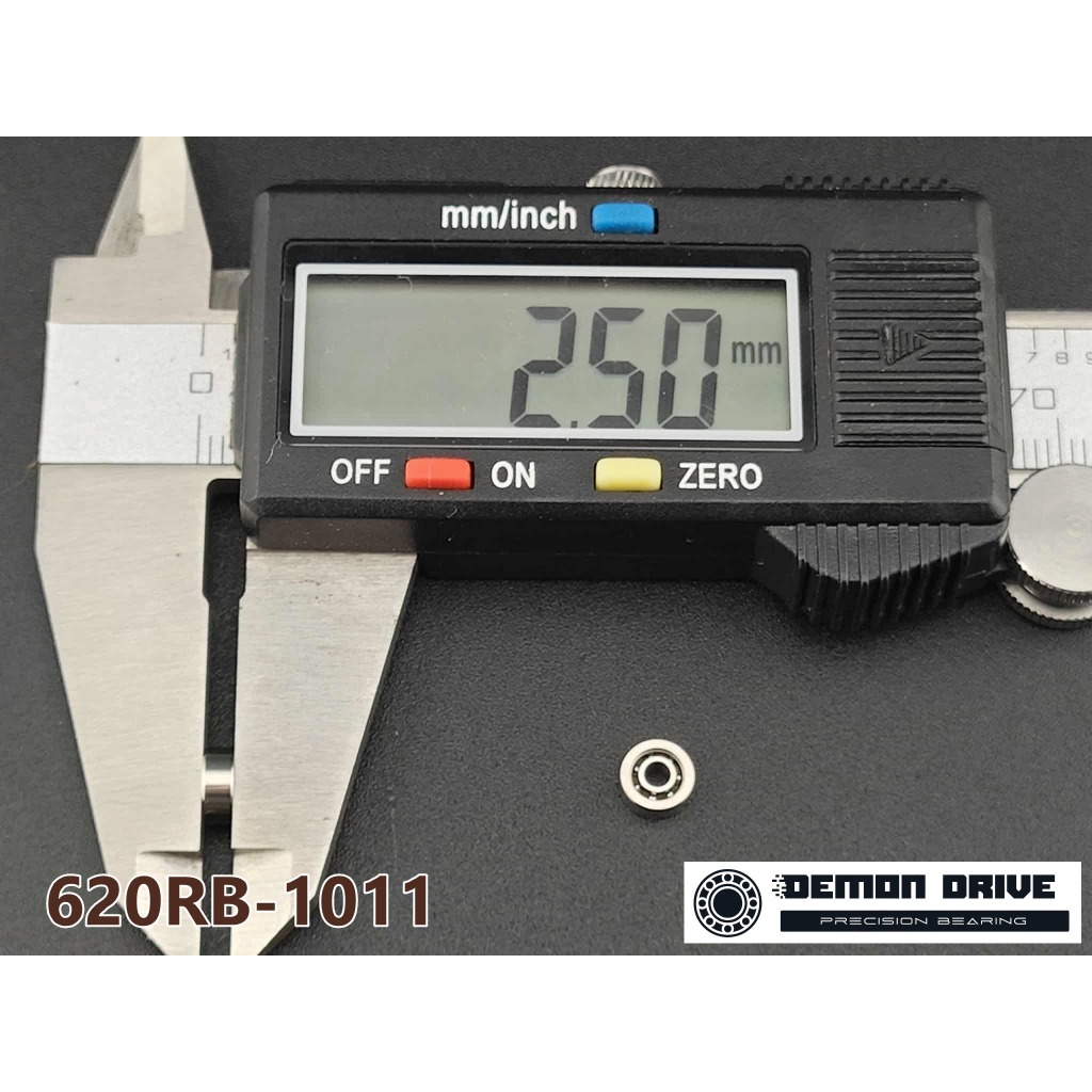 Demon Drive ตลับลูกปืน 620RB-1011 ขอบหนา(รังลูกปืนความเร็วสูง+โครงไล่เบา)  - Customized Hi-Speed 620RB-1011 Bearing